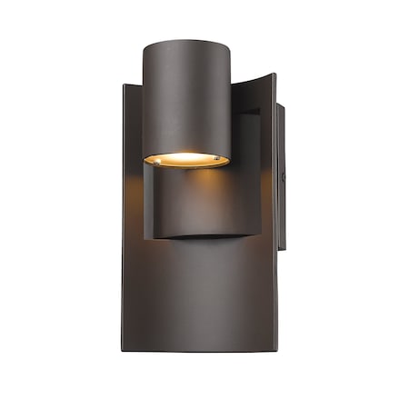 Z-Lite Amador 1 Light Outdoor, Deep Bronze 559S-DBZ-LED
